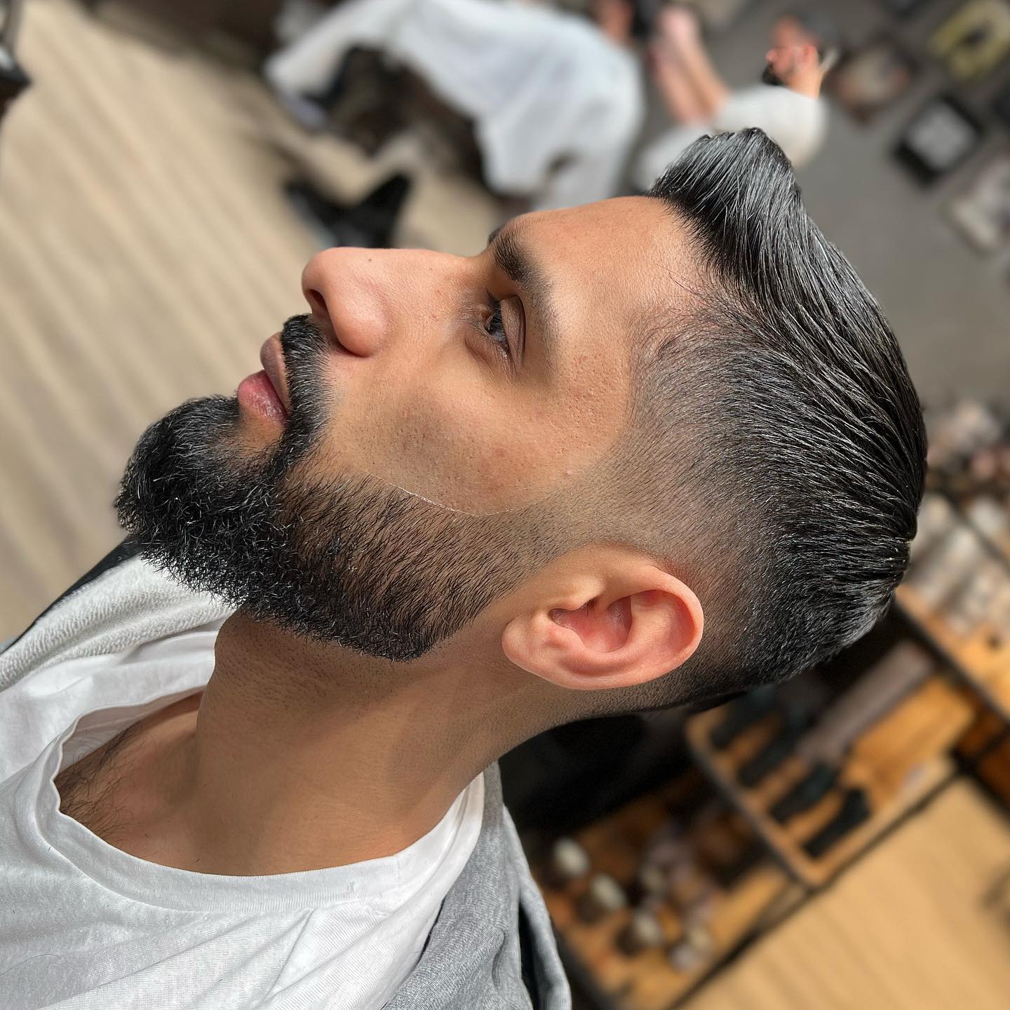 fade herreklipp og skjeggtrim